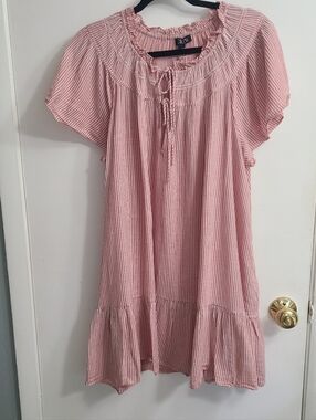 J. Crew Women's Casual Camisole Comfy Relaxed Flair Mini Dress Sz L